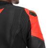 Dainese RACING 5 PERF letní sportovní kožená bunda černá/fluo-červená vel.52